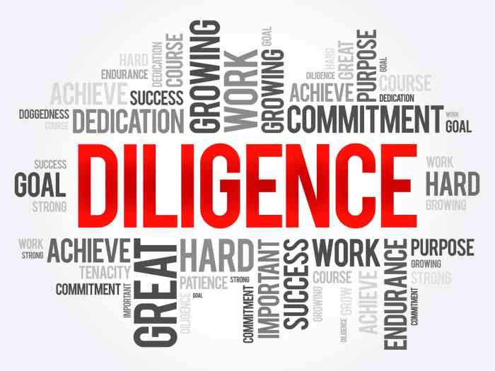 Diligence word matters earnings selman telegram
